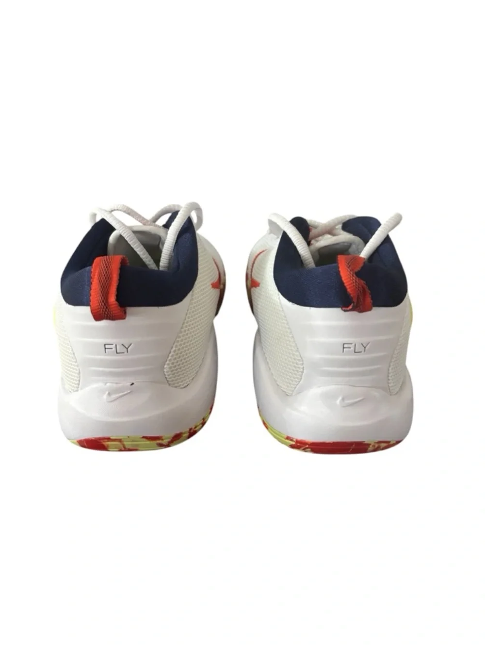 Nike‎ ISOFLY GS White Limelight Size 7 Kid Athletic Shoes HJ3866-100 NWOT